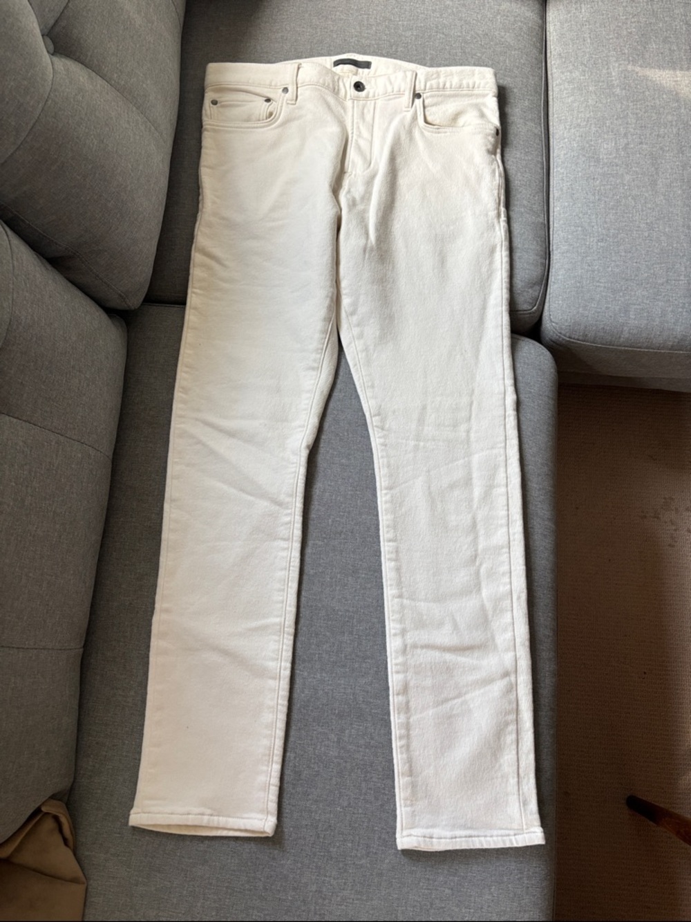 John Varvatos Slim White pants